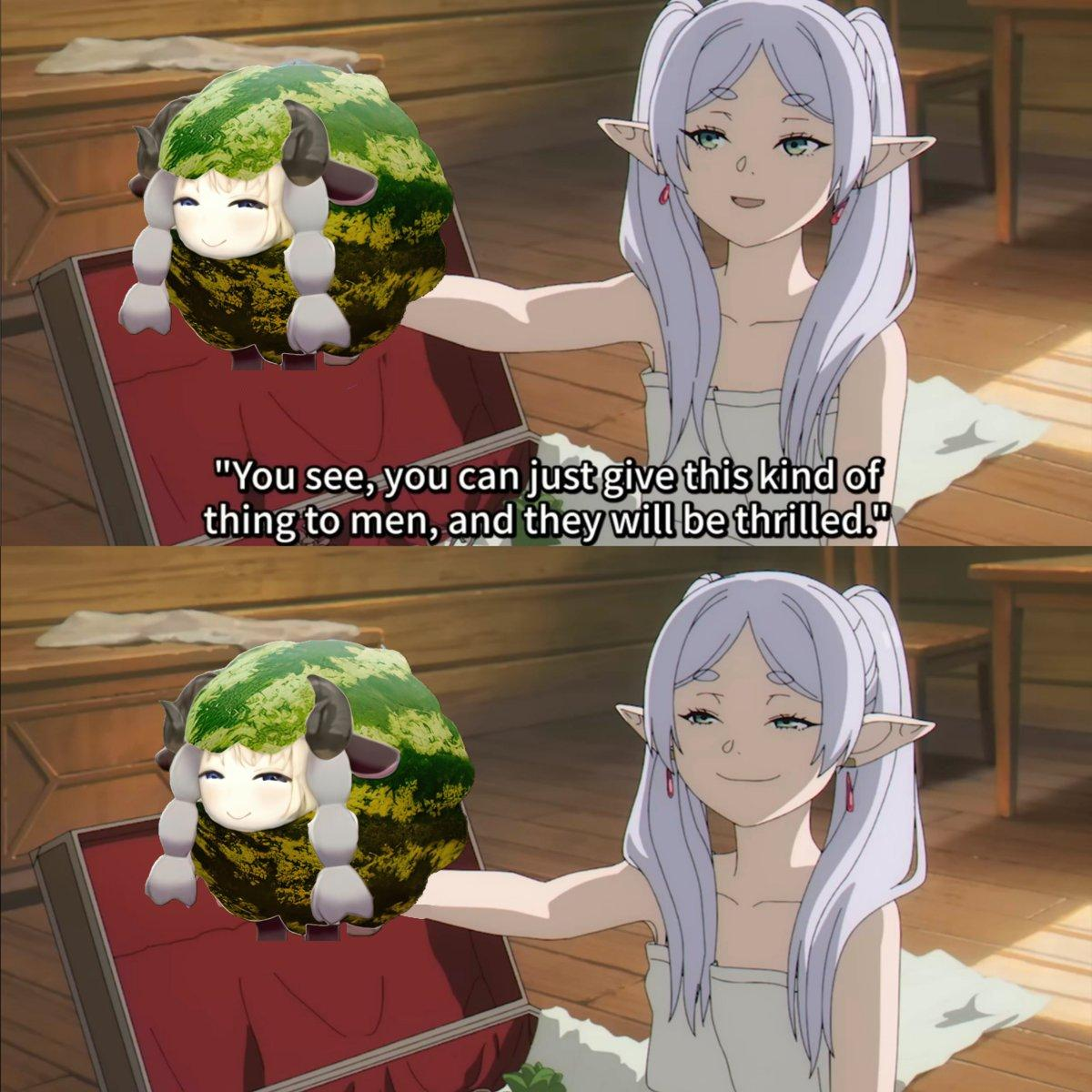 An Interesting Moment in Sousou no Frieren Becomes a Viral Meme on Social Media 2 photo 1701857316852 1701857316966793528011 1701921377815 1701921377867537037633 1701924504395 17019245044692063392028