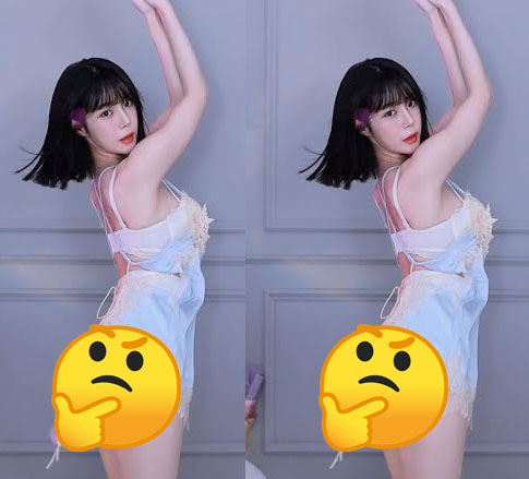Dancing on Airwaves, Female Streamer Pouts at Viewers for Not Praising Her Like Famous Idols 2 Female streamers dancing on airwaves. Illustrative image