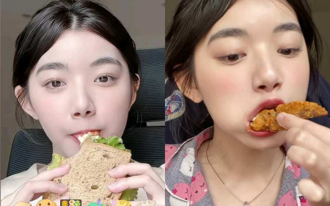 Accused of fake mukbang, beautiful girl responds flawlessly! - Image 1.