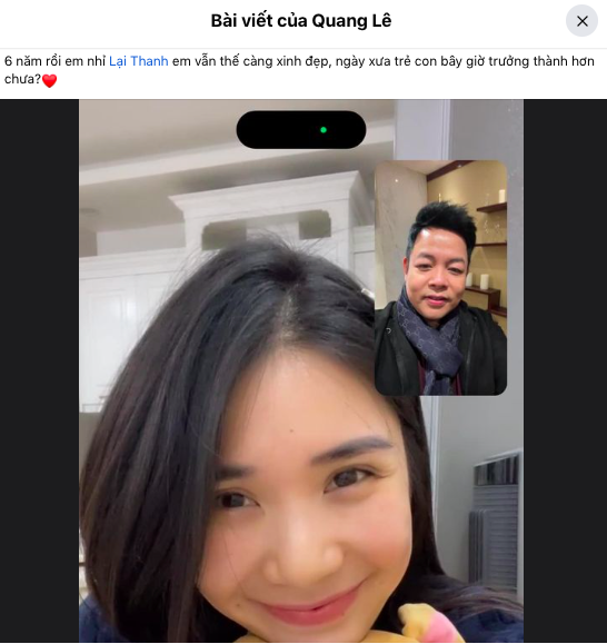 Admiring the Beauty of Hot Girl Thanh Bi After 7 Years of Breakup, Her Ex Can't Help but Do This Right Away 1 anh chup man hinh 2024 03 10 luc 115201 1710046369462979399108
