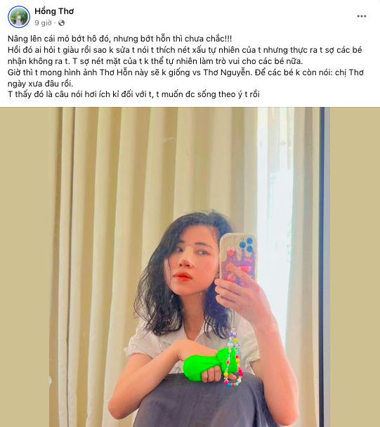 Bragging About Her Appearance Before Cosmetic Surgery, The Online Community Awaits Tho Nguyen's New Beauty 3 anh chup man hinh 2024 03 28 luc 002328 17115602211021943848518