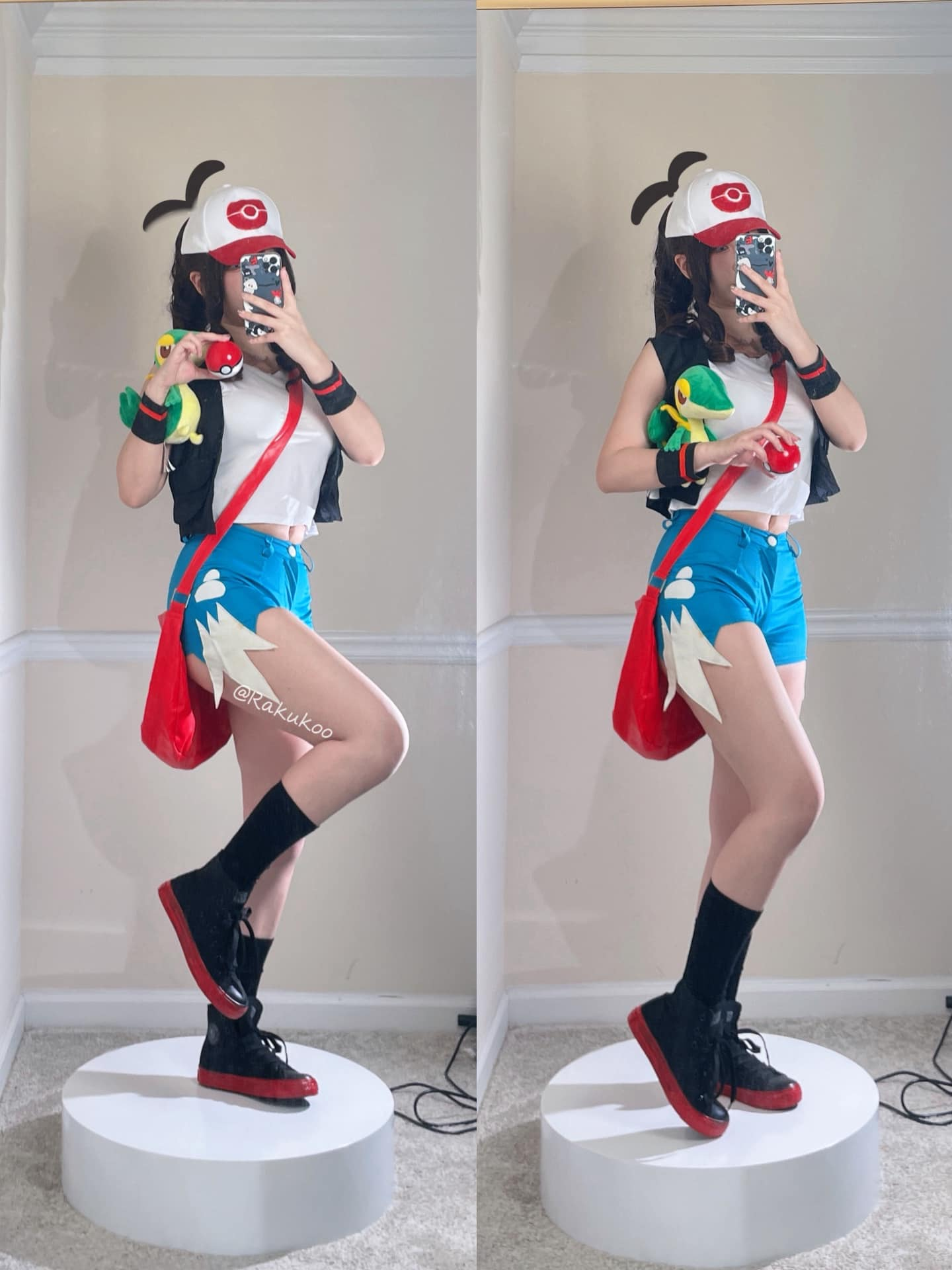 Transforming into a Pokémon Trainer, Female Coser with a 'Soul' Near 1 Meter Captivates Attention 4 photo 1709203684806 17092036849881032343274