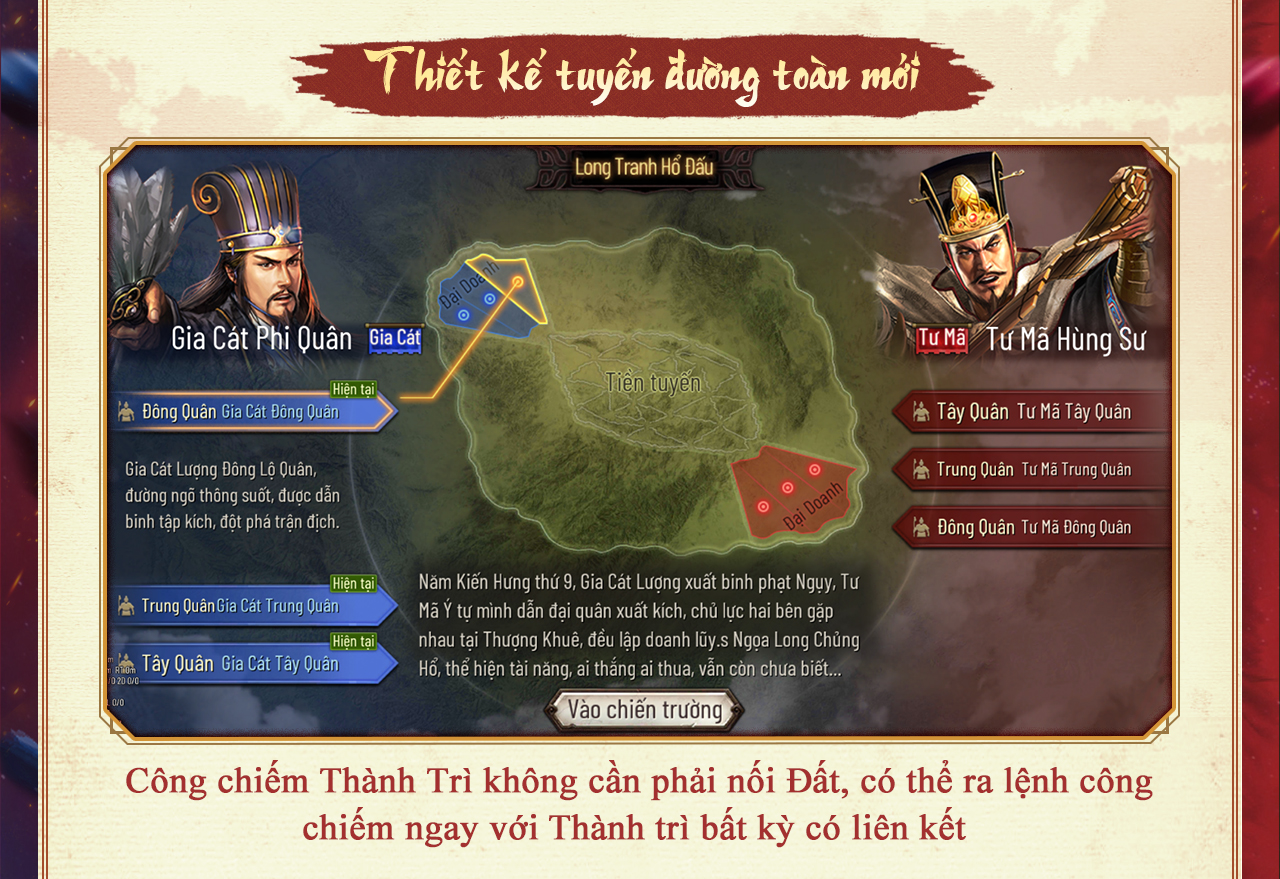 Romance of the Three Kingdoms - Strategy Opens "Long Tranh Hổ Đấu" Fast-Paced PvP, No Leveling Required 3 2 17140286613251863034720