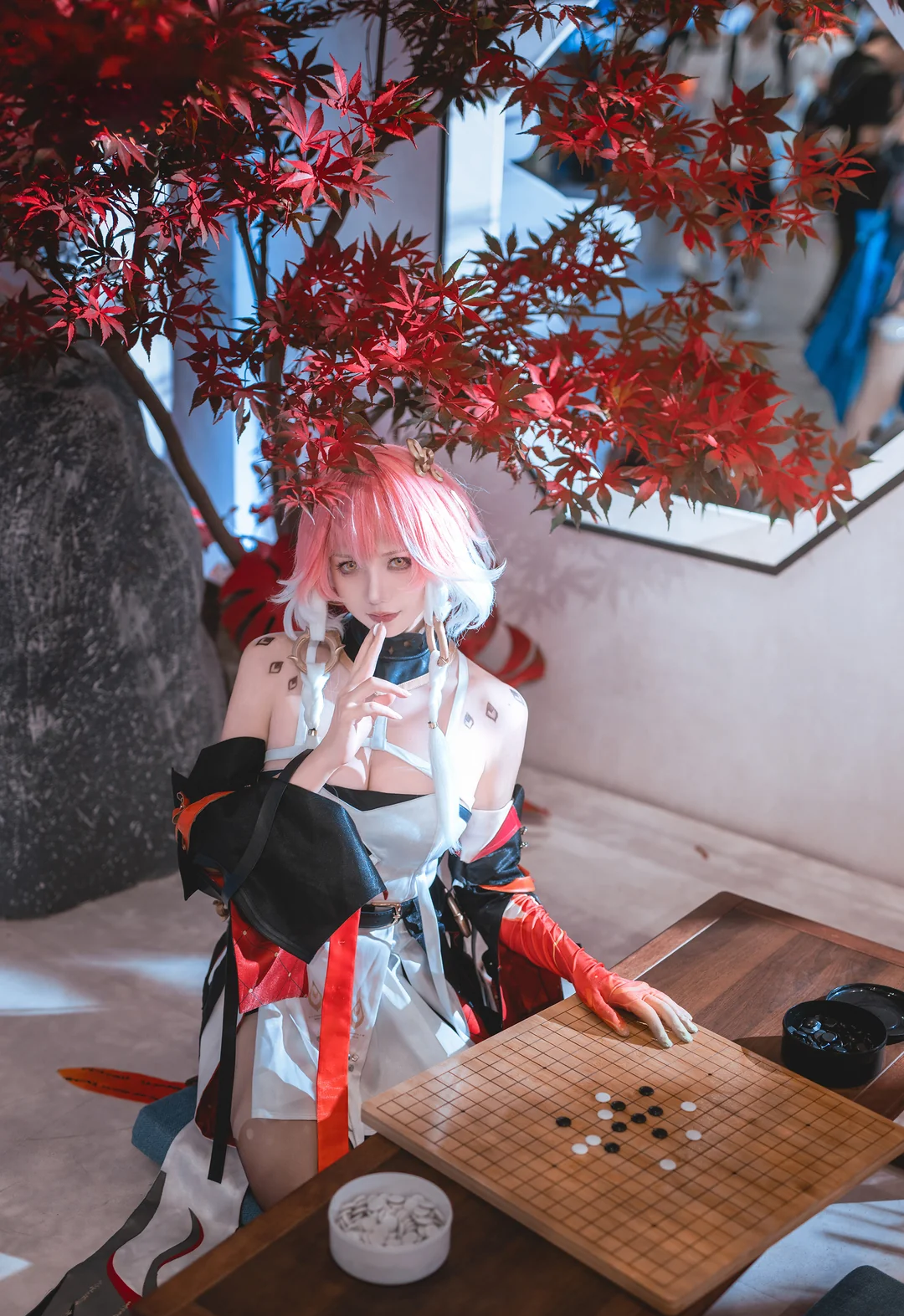 Boosting Luck for Wuthering Waves Gamers with a "Fire" Photo Set of Changli in Real Life 4 base64 1722411634471925003921