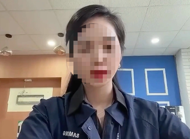Woman Fined for Spreading False Claims About Female Worker in Thai Nguyen Infecting 16 People with HIV 1 Edited image of the female worker in Thai Nguyen spread online (screenshot from video)
