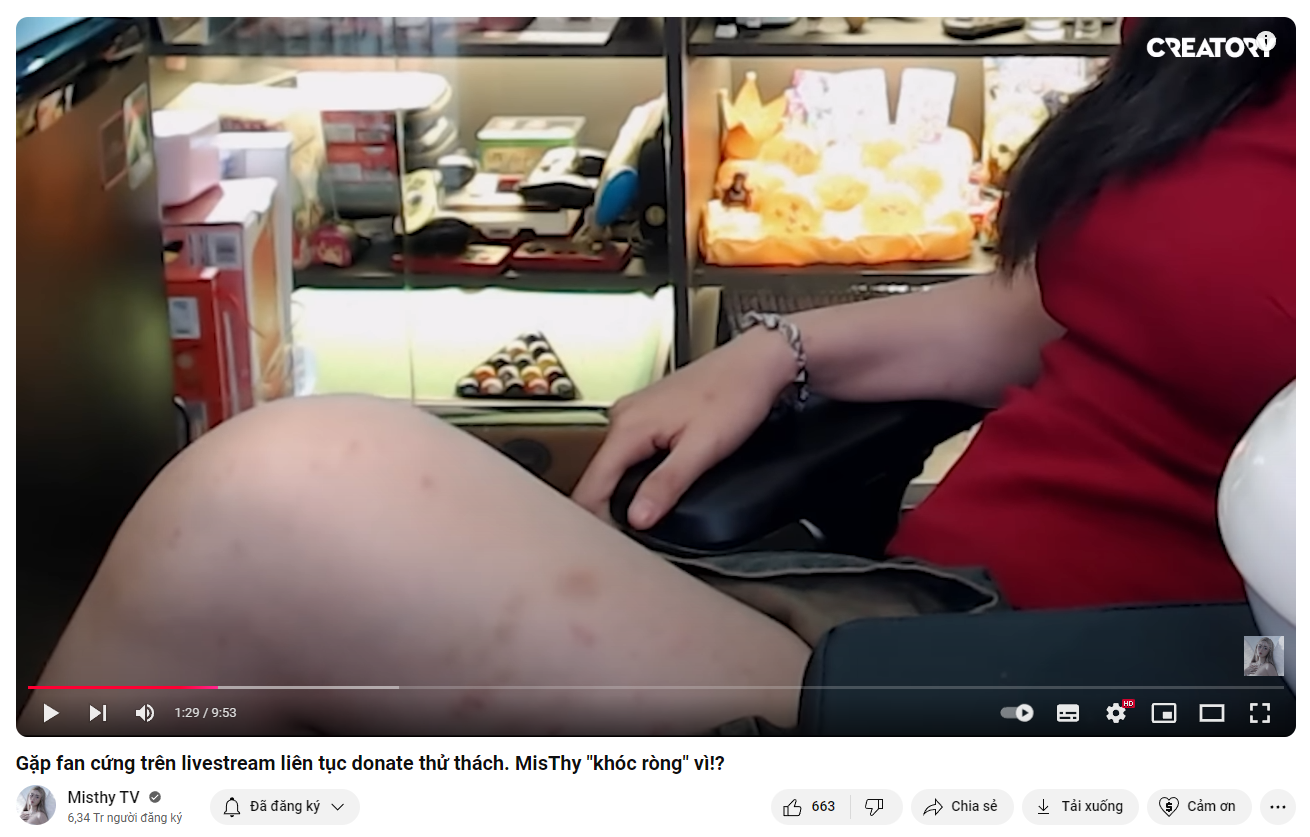 MisThy Raises Her Skirt Unusually on Stream, Fans Feel a Twinge of Pain 4 screenshot 2024 08 14 103335 17236073654892107911369