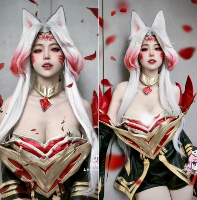 Beautiful Girls Make Ahri Hot Again, This Cosplay Goes Viral for Being So Sultry 5 screenshot 2024 08 27 104220 1724730168415203723177