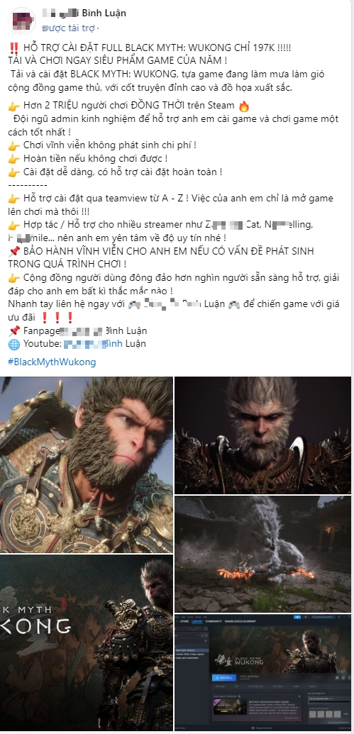 Warning About Scams Related to Black Myth: Wukong, Gamers Beware of Being 'Fleeced' 2 base64 17254483605261905185019