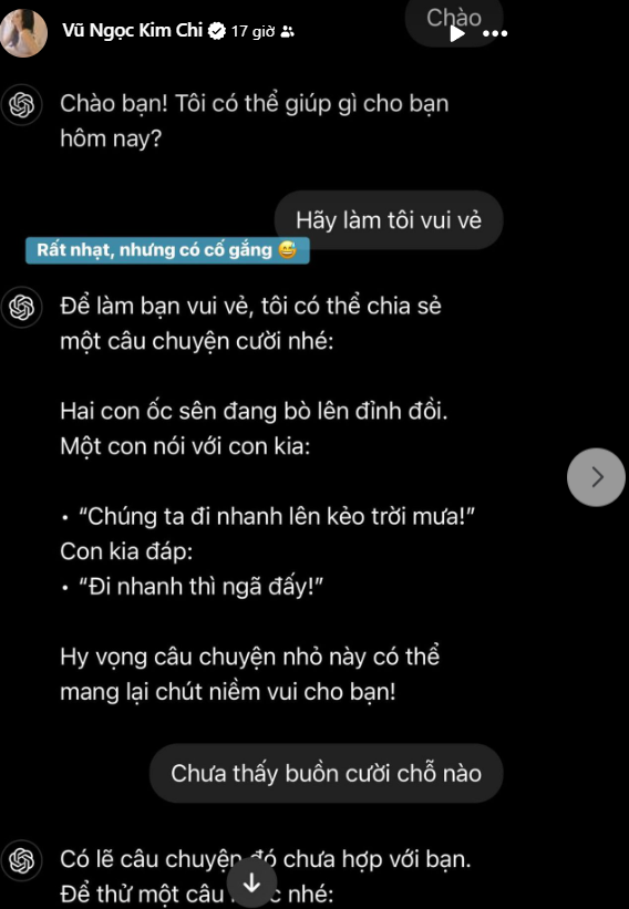 Former "Top Server" Hot Girl Reveals Unstable State, So Lonely She Turns to Chat GPT 5 screenshot 2024 09 20 145148 17268195834071816627387