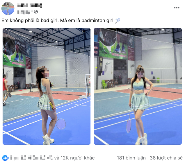 Showcasing Fiery Curves on the Badminton Court, Hot Gymmer Gains 12,000 Interactions 1 edit edit anh chup man hinh 2024 10 27 luc 092521 17299968447561269018971