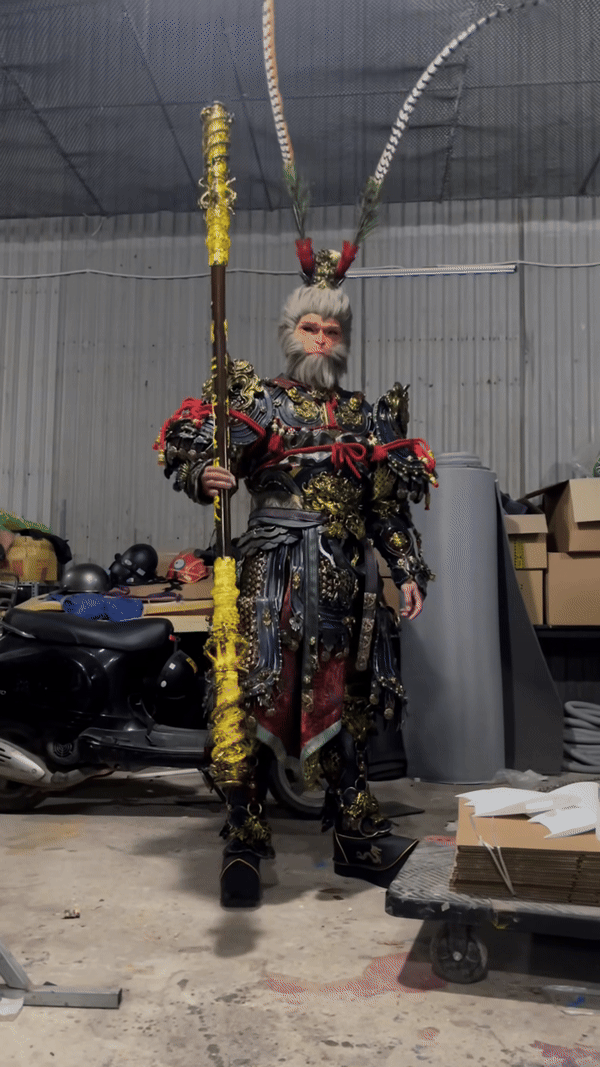 Black Myth: Wukong Player Creates a Hundred Million Dong Monkey King Armor, Matching in "Every Detail" 2 ezgifcom video to gif converter 6 17297640436321219081920