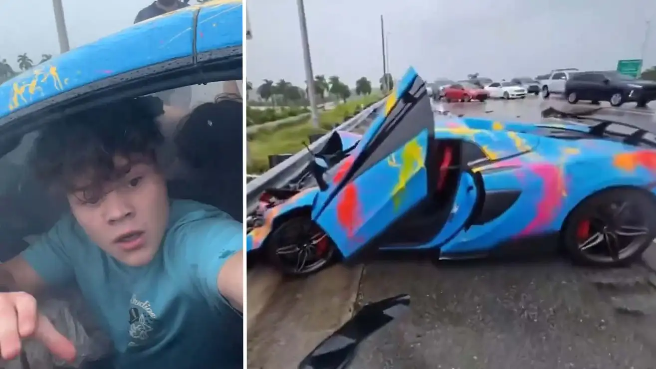 Streamer Crashes His Nearly 5 Billion VND Supercar While Livestreaming, Banned for Life 2 photo 1728617374960 1728617375163256734527