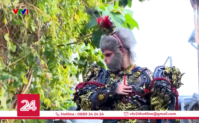 VTV Reporter Transforms into Black Myth: Wukong Character with a Million-Dollar Armor - Image 2.