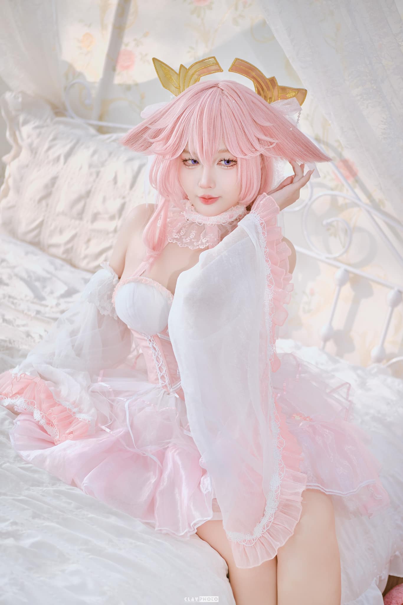 Beautiful Girl Shines in a "Bạch Nguyệt Quang" Look After Transforming from a Sexy Cosplayer 11 4438182764474393278714781556827291681830183n 17307143906201034130425