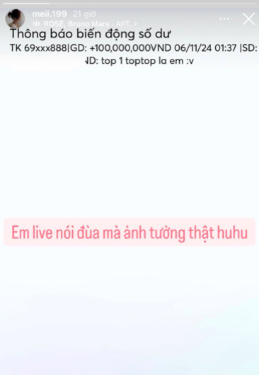 Beautiful Liên Quân Streamer Receives Huge Donations from Male Fans 2 anh chup man hinh 2024 11 07 luc 141405 1730963659366900311583