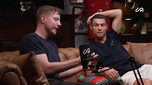 Just One Sentence, MrBeast Leaves Ronaldo 