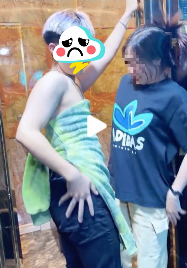 Stunned by the video of a female TikToker with 2.4 million followers, involving children in inappropriate content - Image 2.
