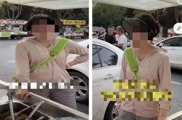 Female Streamer Pretends to Be a Street Vendor for Views, Moments Later Police Arrive to Uncover Identity and Harsh Truth - Image 1.