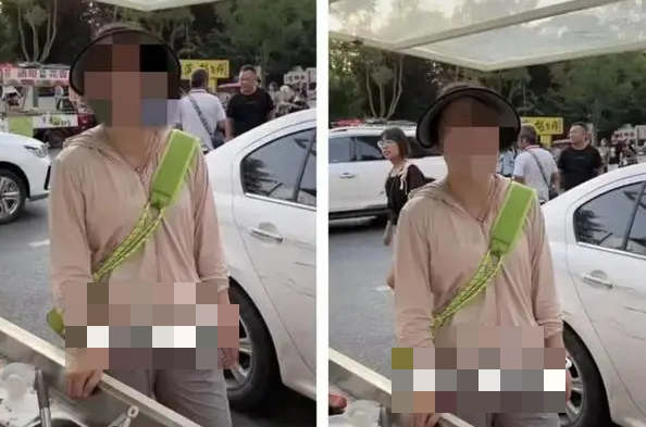Female Streamer Pretends to Be a Street Vendor for Views, Moments Later Police Arrive to Uncover Identity and Harsh Truth - Image 2.