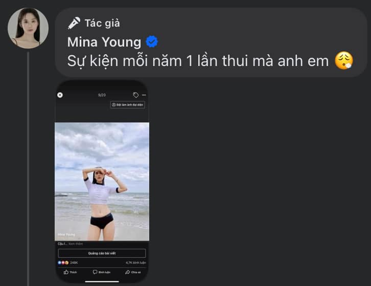 Mina Young Posts Sizzling Bikini Photos, Reveals Her "Craziest Decision" Yet 4 photo 1732693468133 17326934683051695722662