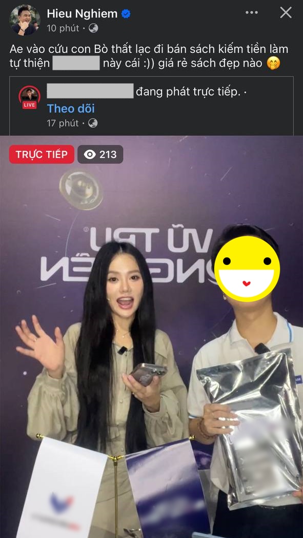 Hot Girl Bo Chanh Appears on VTV, Xemesis Makes a "Confusing" Move 4 photo2024 11 0516 09 22 1730808377318922577253 1730857003756 17308570039111354536003 1730884901128 17308849027701426444126