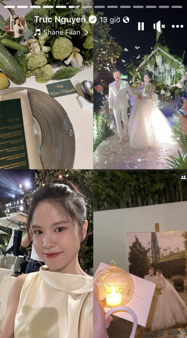 At 4 AM, Đích Lép Speaks Out Amidst Rumors About Marriage with Tizi: What’s Happening? 2 Tizi attending the wedding of Việt Phương Thoa and Chí Thành.