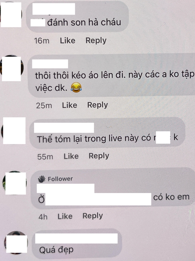 Stunned by lewd livestream, model 