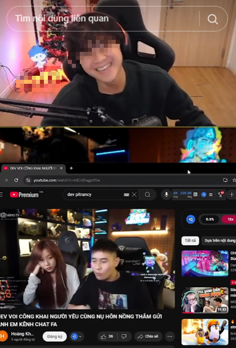 Hot girl Bảo Hân Helia flirts with boyfriend on stream, netizens continuously "check var" 4 edit screenshot 2024 12 23 112203 1734929792927294717897