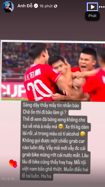 Trâm Anh Explains Misunderstood Post After Vietnam's Victory at AFF Cup 4 anh chup man hinh 2025 01 06 luc 101857 17361403859201466637445