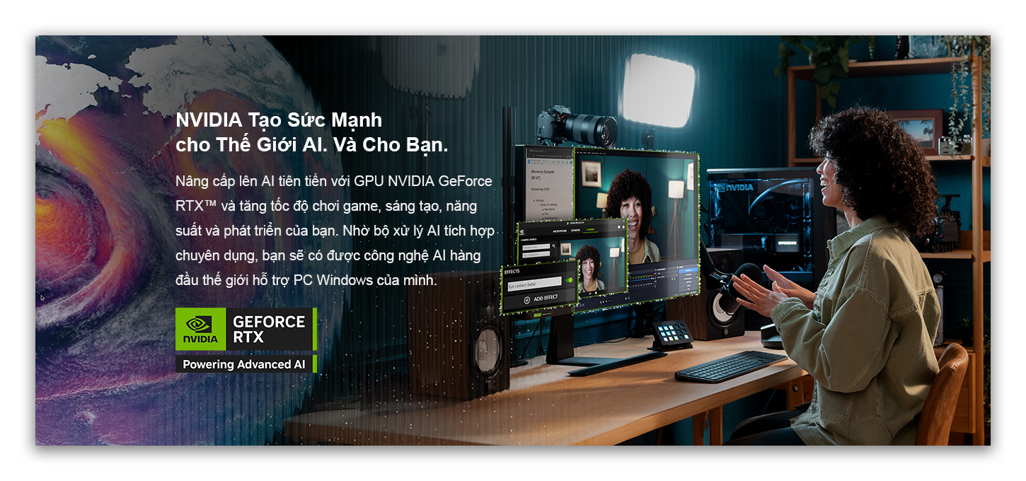 NVIDIA RTX AI PC Elevates Content Creation, Gaming, and Entertainment to New Heights of the AI Era 1 AI applications have become popular for everyone.
