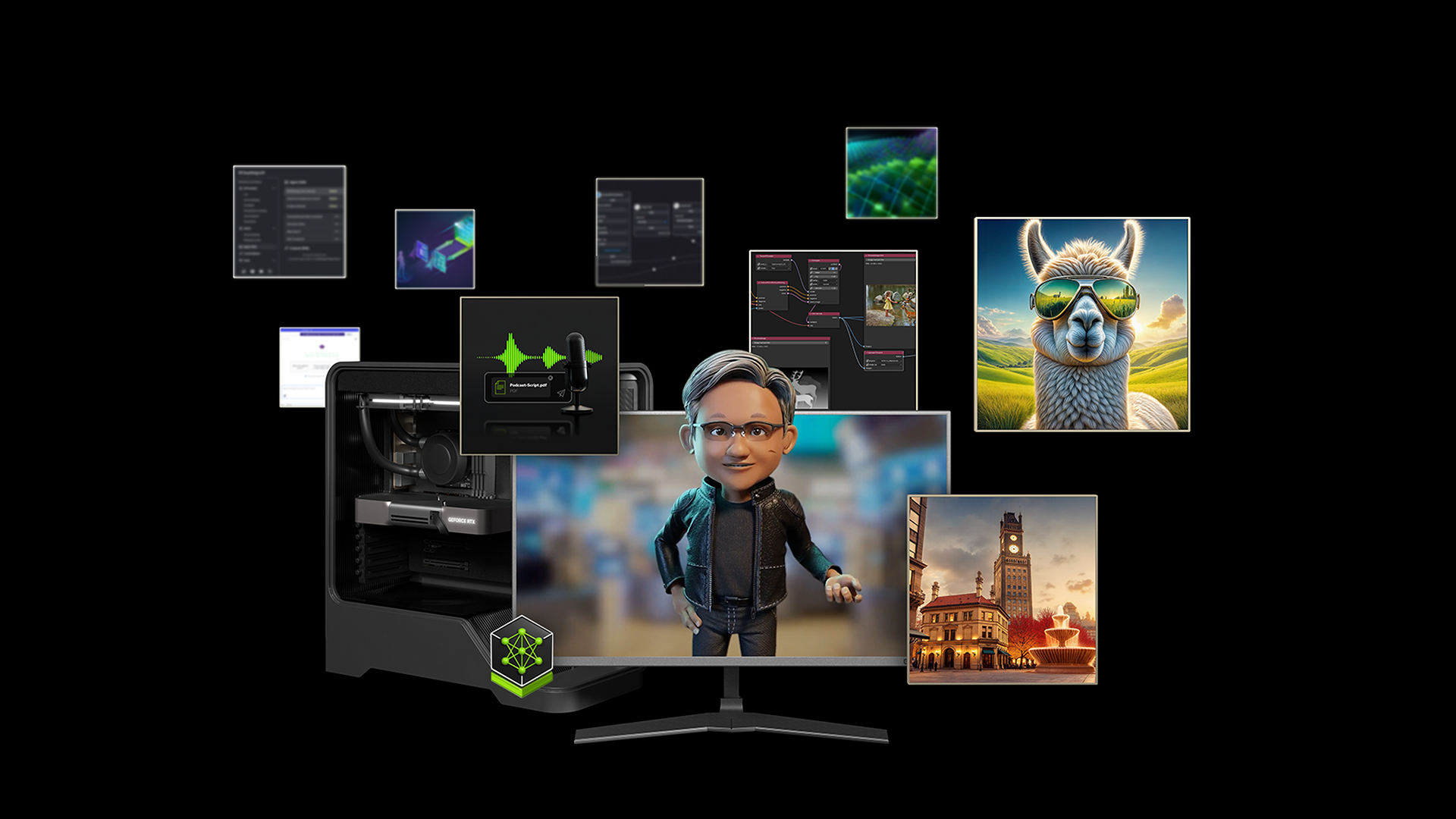 NVIDIA RTX AI PC Elevates Content Creation, Gaming, and Entertainment to New Heights of the AI Era 3 Faster Creation with NVIDIA TensorRT SDK
