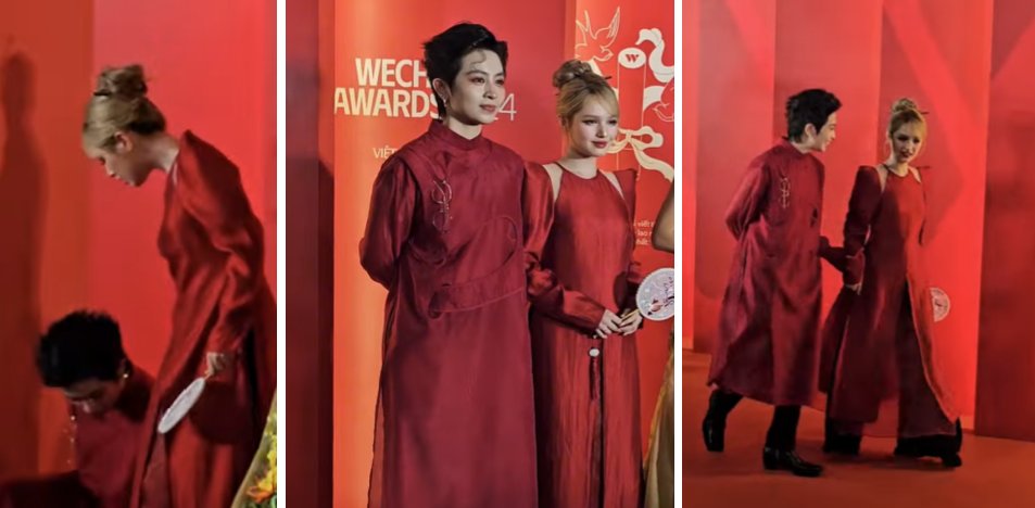 Xoài Non and New Partner Announce Plans for 'Happy News' on the Red Carpet at WeChoice Awards 2024 2 screenshot 2025 01 13 123907 1736753335318 17367533377621612560066