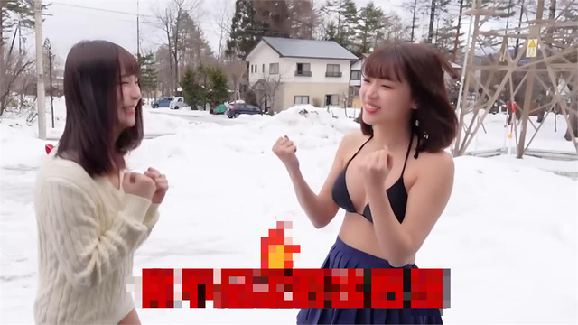 Beautiful hot girl takes a surprising action, invites her sister to play games in the cold snowy weather 3 base64 17400256731011719016858