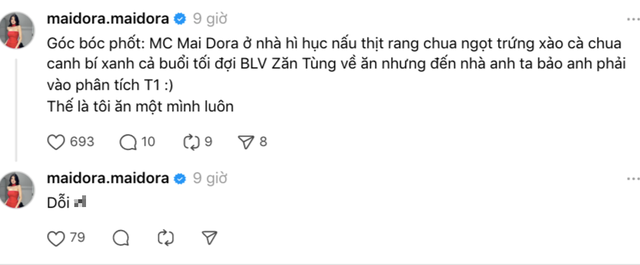 Mai Dora Fumes, Posts Late-Night 'Exposé' on Her Husband, Commentator Văn Tùng 2 edit anh chup man hinh 2025 02 09 luc 092410 1739069520252722800987