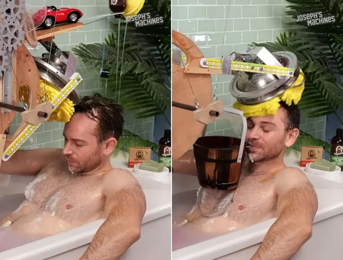 The Laziest YouTuber Invents a Robot Just to Take Baths 3 photo 1732594748086 17325947483101142686872