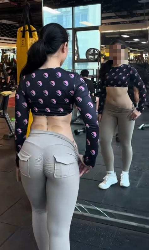 The Girl at the Gym with a Strange Move That "Attracts Views" and Leaves Everyone Curious 3 edit 0970f089 ac91 4fee a650 e1faa8bf2680 17421117374817176079