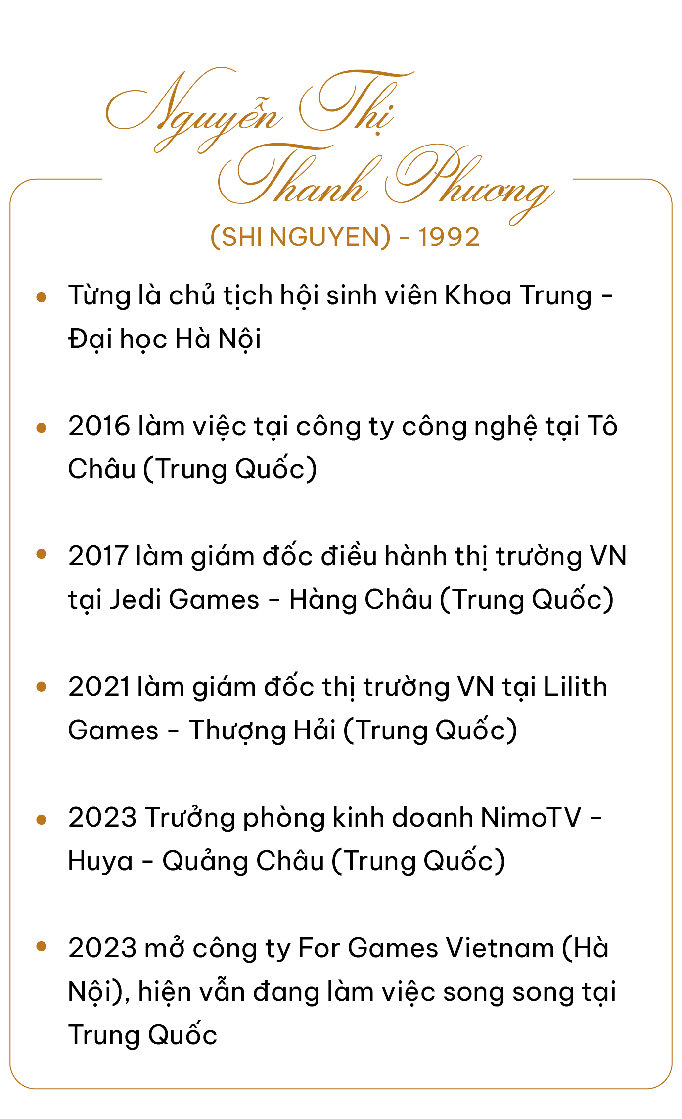 Vietnamese 9X Who Was Once the Director of the Third Largest Gaming Company in China: "To Work in a Population of a Billion, You Must Have a Fighting Spirit Many Times Stronger Than Locals" 1 tp 04 1741662748393 1741662748616707244021