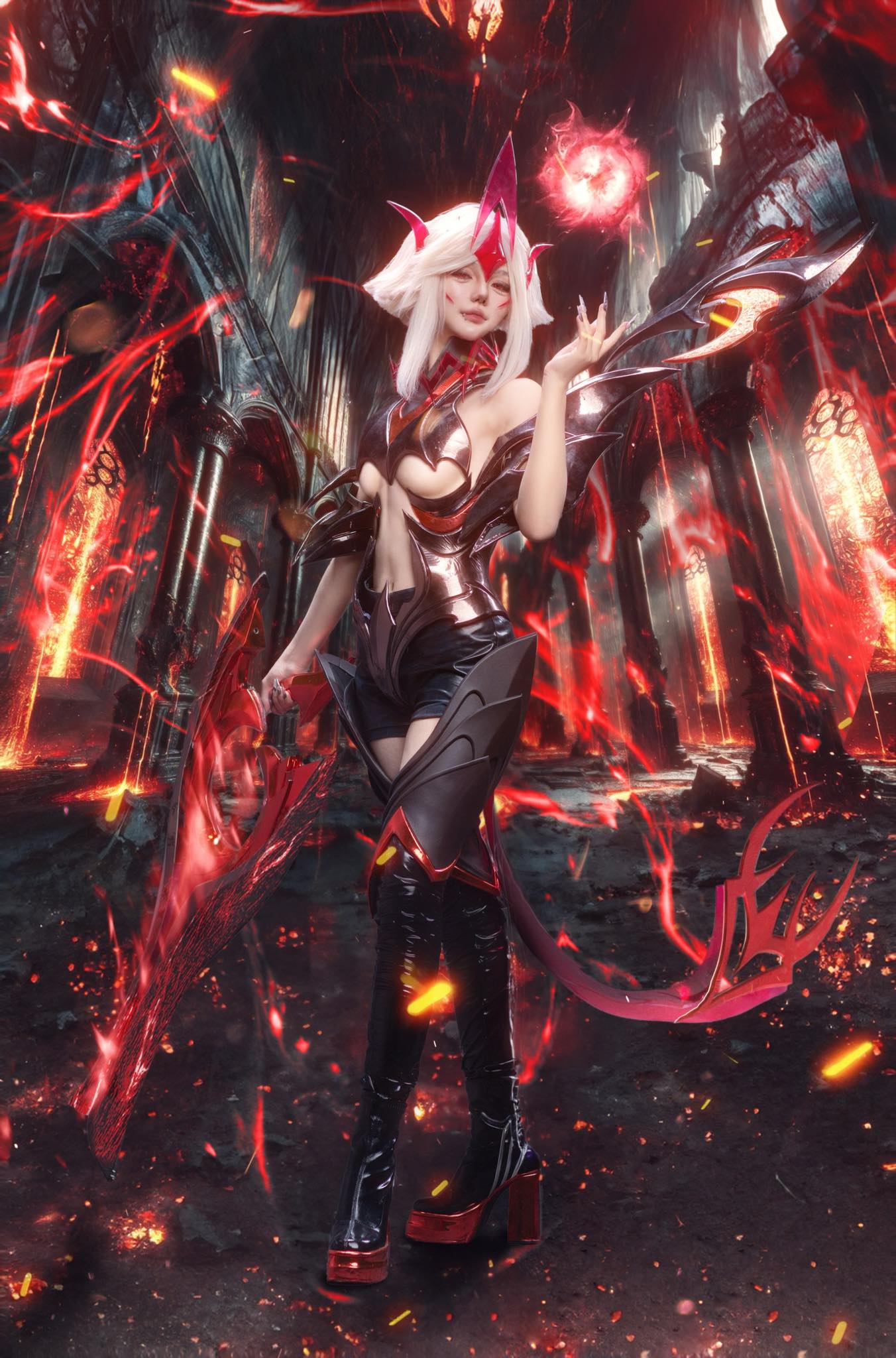 Cosplaying as Violet Blood Demon God, the girl dares to transform 50% but still makes male fans swoon 5 4890046266333661028320666934572000888372870n 17446238333791657058914 1744626485231 1744626485447350108980