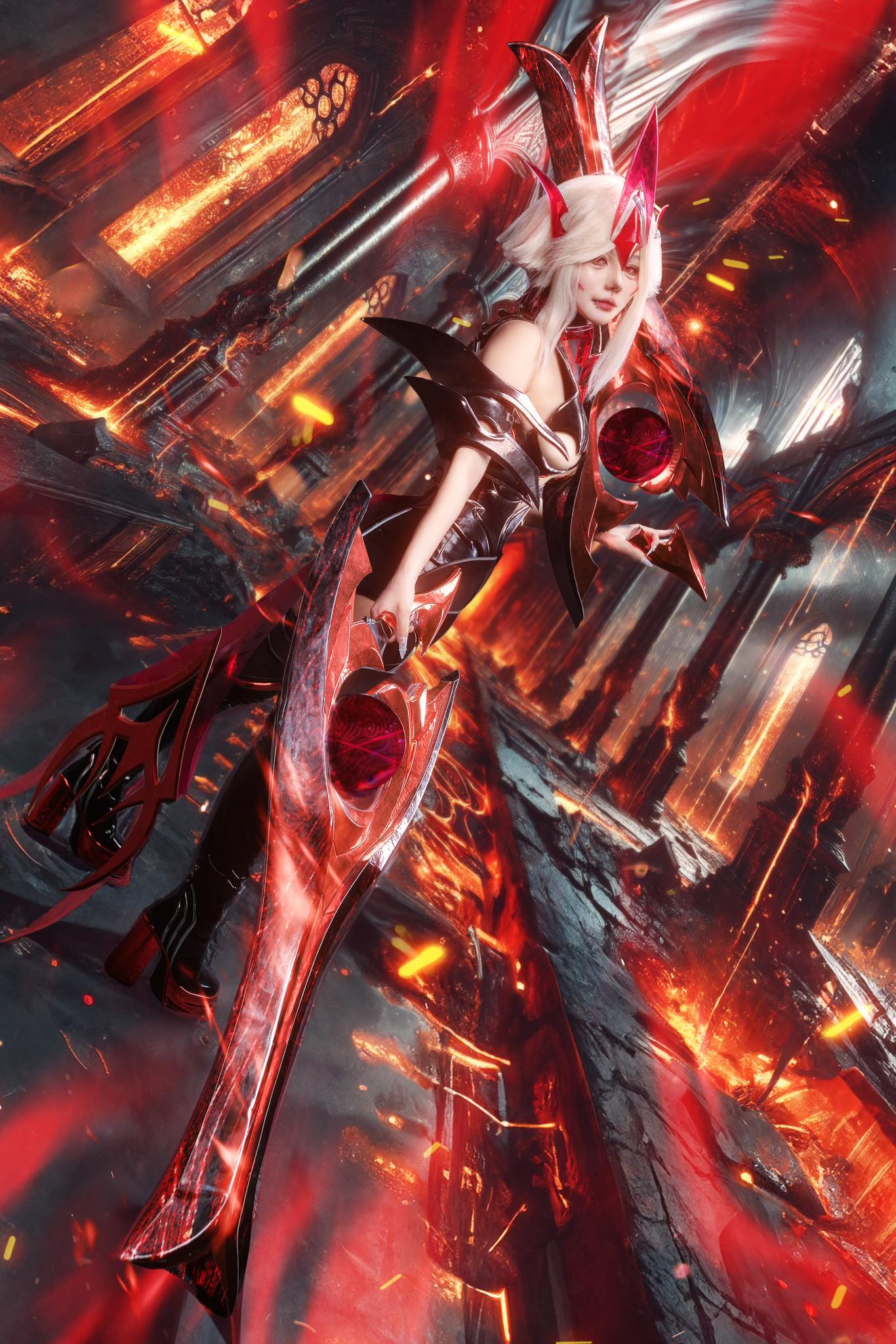 Cosplaying as Violet Blood Demon God, the girl dares to transform 50% but still makes male fans swoon 3 4898343756333661061653991763612849554765031n 1744623833352897580154 1744626482651 17446264830631782525133