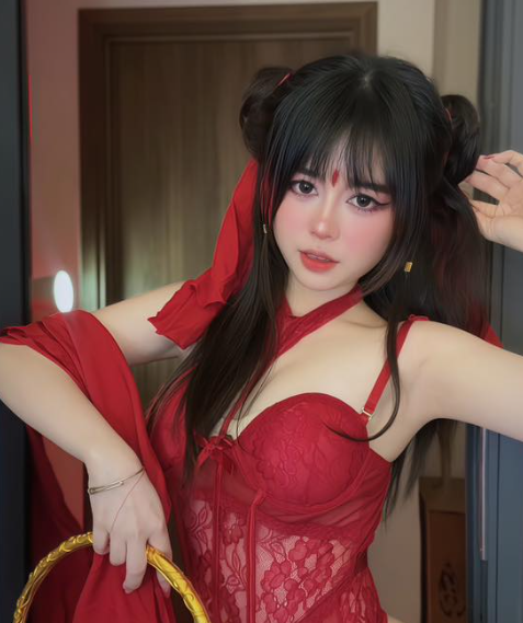 Bold Natra Cosplay Stuns Fans, Female Streamer Makes Them Forget the Original 2 screenshot 2025 05 12 101948 17470200662311280593659 1747020835774 17470208363382027998615