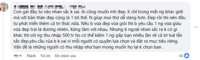 Girl Causes "Shock" by Revealing Criteria for Boyfriend Earning Half a Billion VND/Month, Reveals Special Reason 6 edit screenshot 2025 06 02 101653 17488358227771810953620 1748837415613 1748837415769841897068