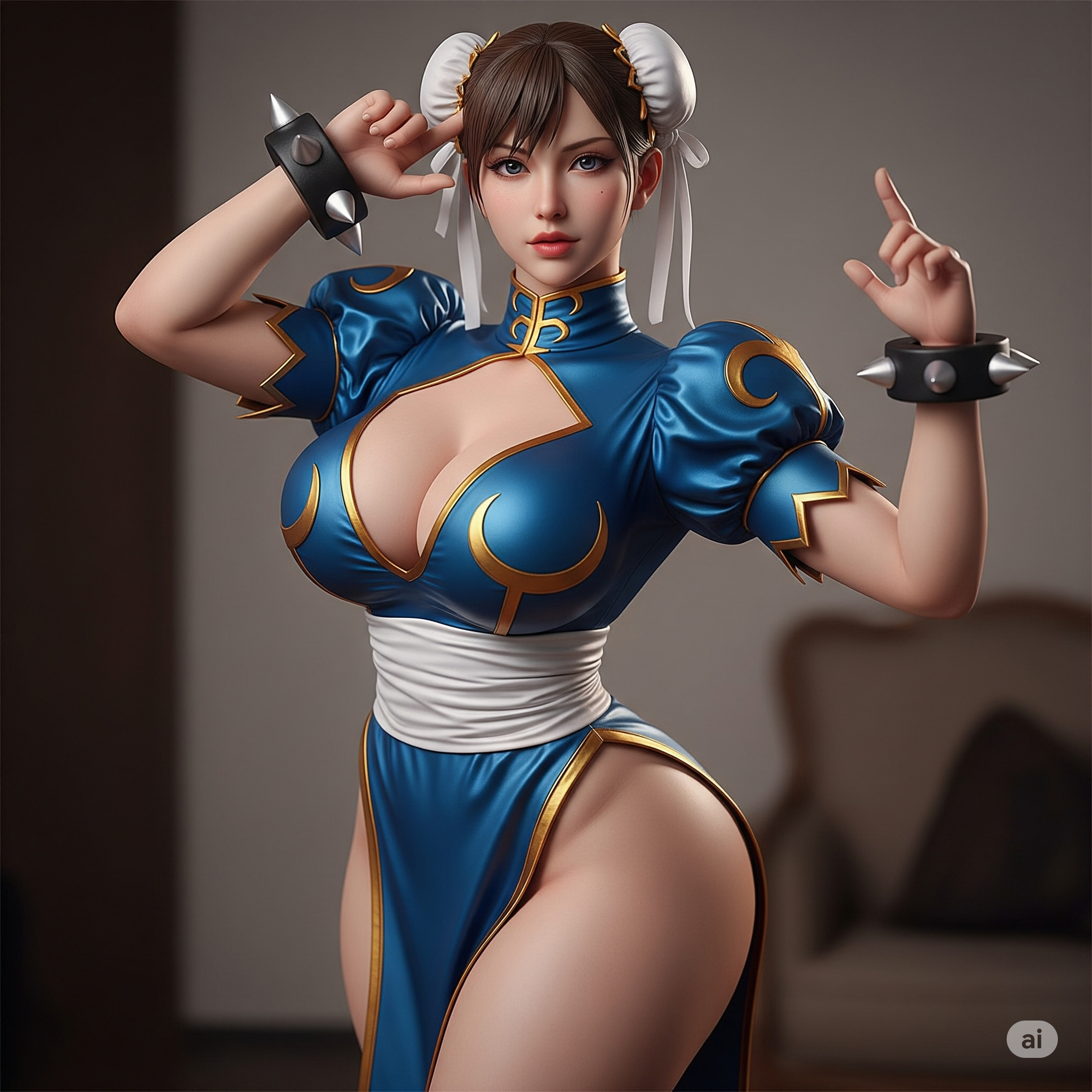 AI 'Revives' Chun-Li in a Stunning Way, Remembering the 'Hot' Cosplay by Le Bong! 8 geminigeneratedimageofo36qofo36qofo3 1750998789837114510472 1750999694811 1750999695062882062135