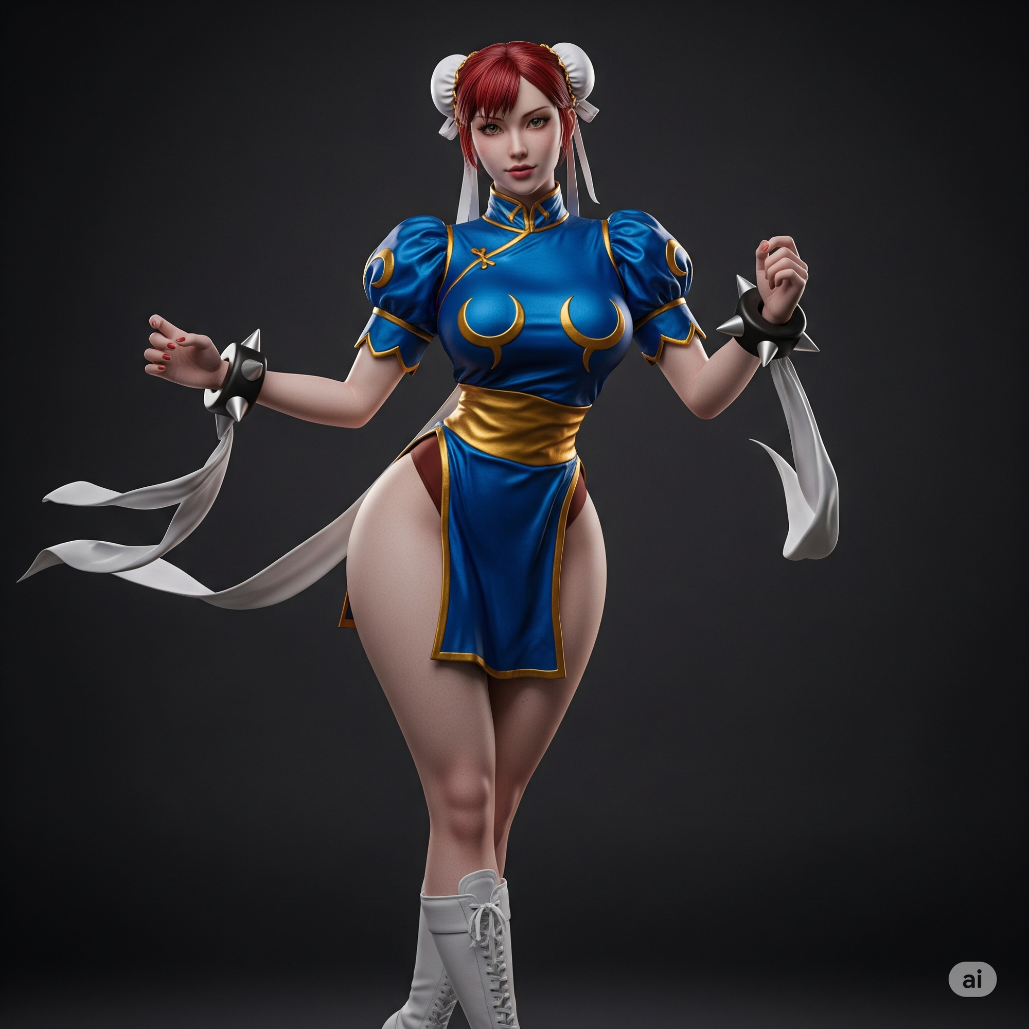 AI 'Revives' Chun-Li in a Stunning Way, Remembering the 'Hot' Cosplay by Le Bong! 6 geminigeneratedimageqeym4tqeym4tqeym 175099878983514419203 1750999680408 1750999680602999063986