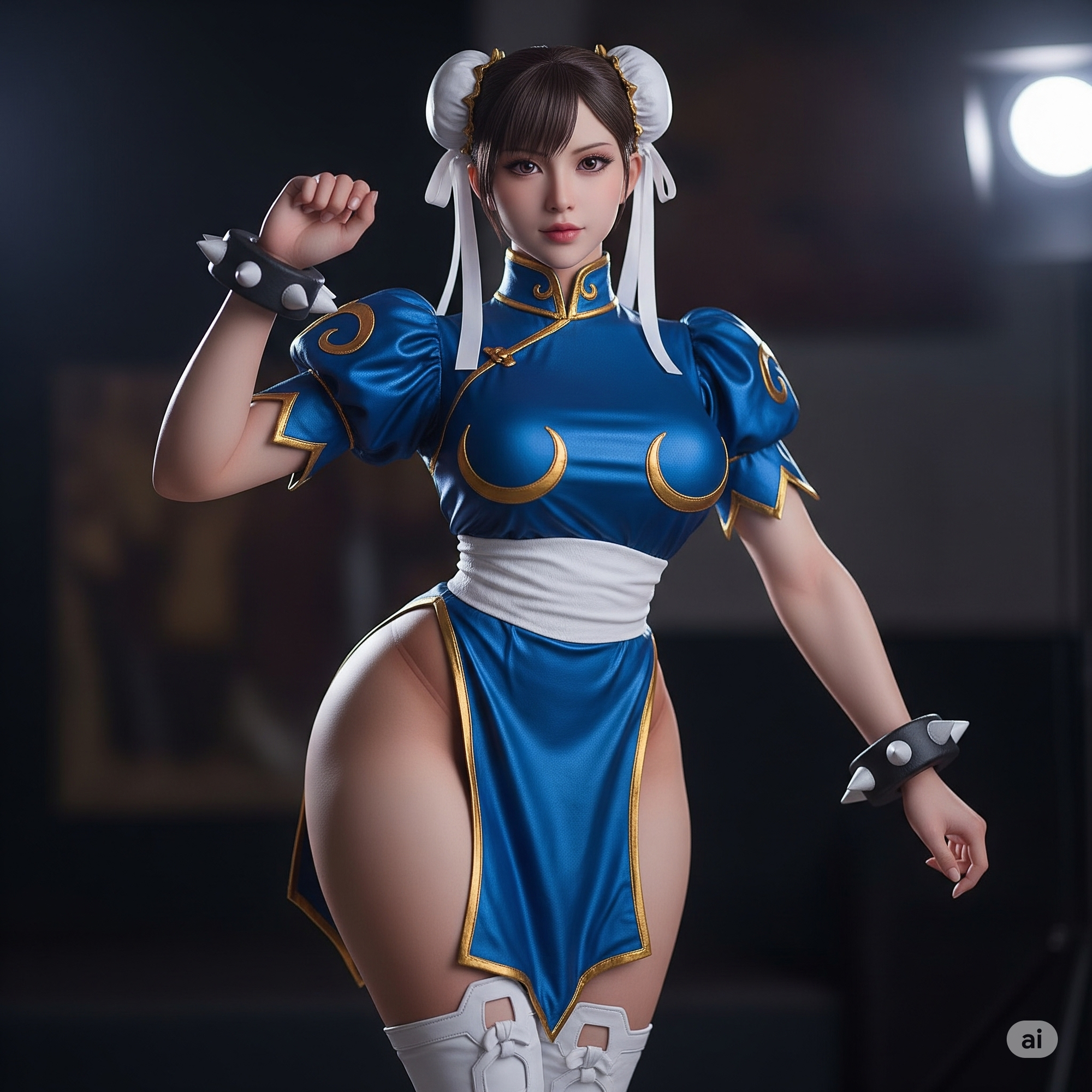 AI 'Revives' Chun-Li in a Stunning Way, Remembering the 'Hot' Cosplay by Le Bong! 9 geminigeneratedimageqeym4uqeym4uqeym 1750998789802209495319 1750999701191 1750999701587454658398