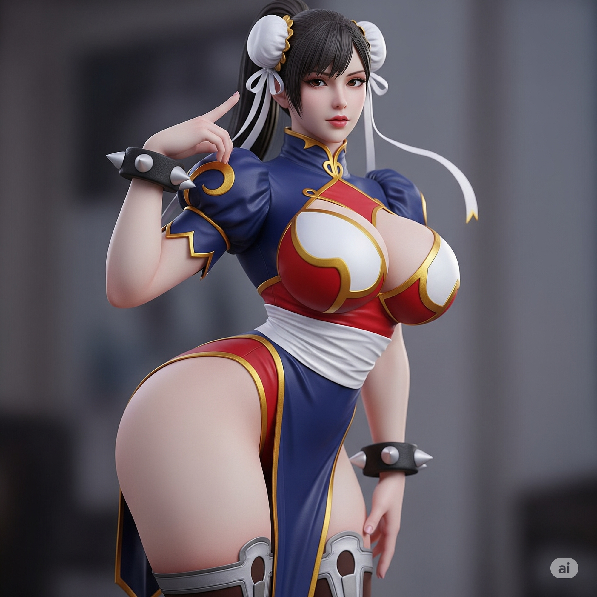 AI 'Revives' Chun-Li in a Stunning Way, Remembering the 'Hot' Cosplay by Le Bong! 7 geminigeneratedimageqeym4wqeym4wqeym 17509987898321620246602 1750999685762 175099968627498049009