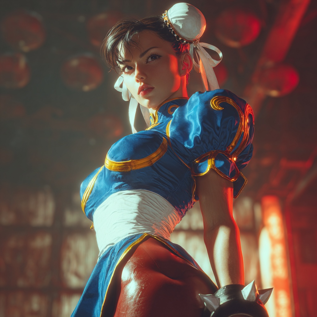 AI 'Revives' Chun-Li in a Stunning Way, Remembering the 'Hot' Cosplay by Le Bong! 3 generated17509338961 175099878989890819260 1750999677616 17509996777821491619244