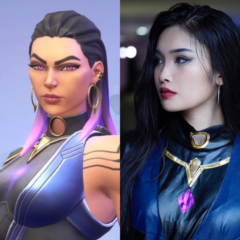 The Beautiful Girl with the "Viral Kiss" Causes a Stir Again 11 mc dang tieu binh cosplay dac vu reyna trong valorant 279521 1750216991983722576255 1750219310062 1750219310208428657435