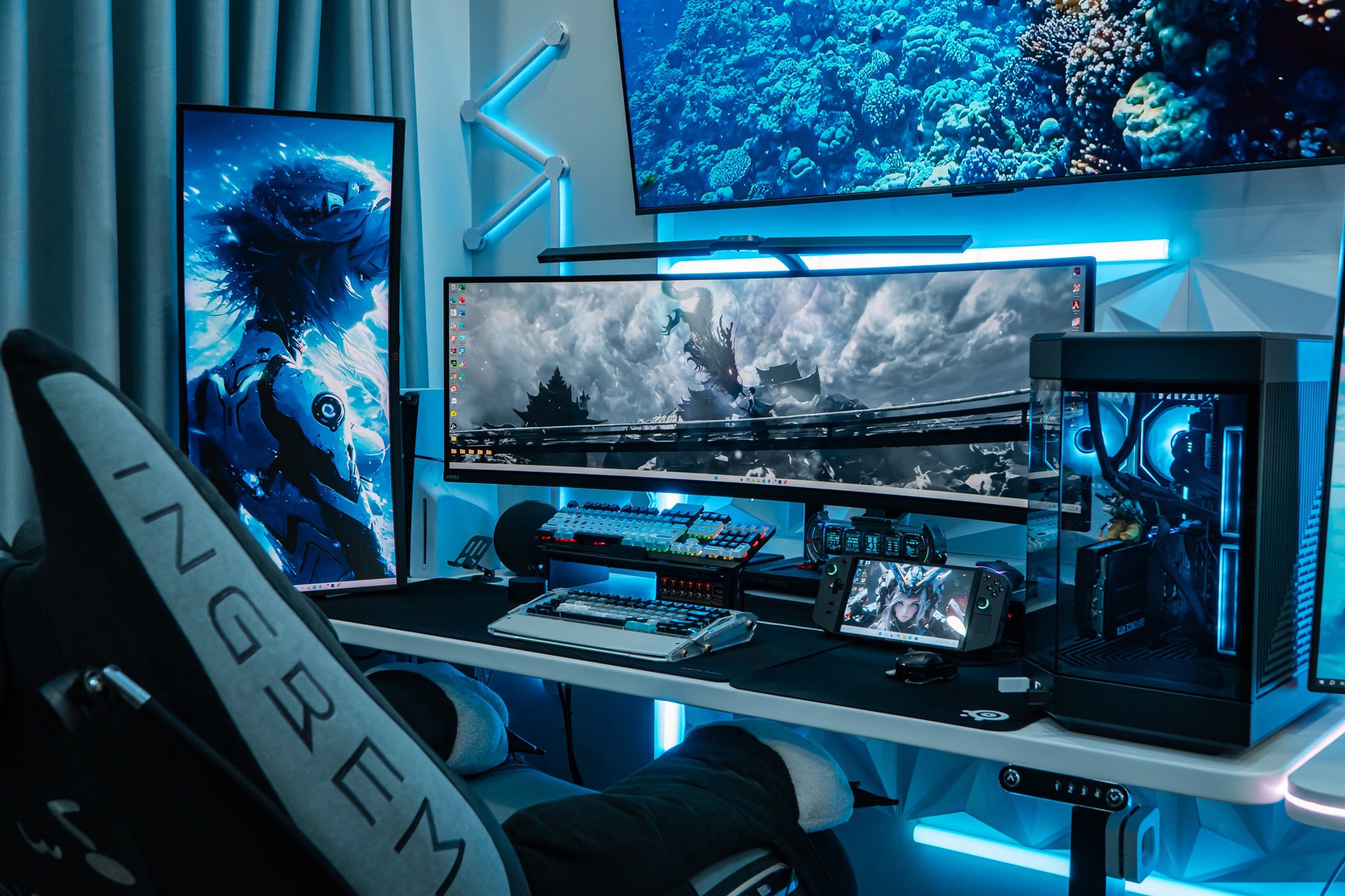 Hot girl showcases luxurious gaming decor, so impressive that everyone is in awe and wants to invest immediately! 8 51822101232510724983919526008272749481950396n 17547940743191400699601 1754798898407 1754798898614776100053