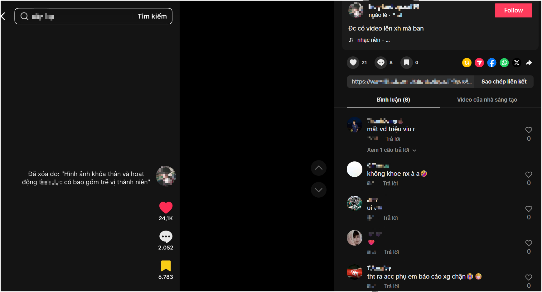 TikToker Posts Indecent Video, Internet Users Helpless as Clip Trends, Platform "Aids" Obscene Content? 3 Young TikToker regrets his video being taken down after trending.