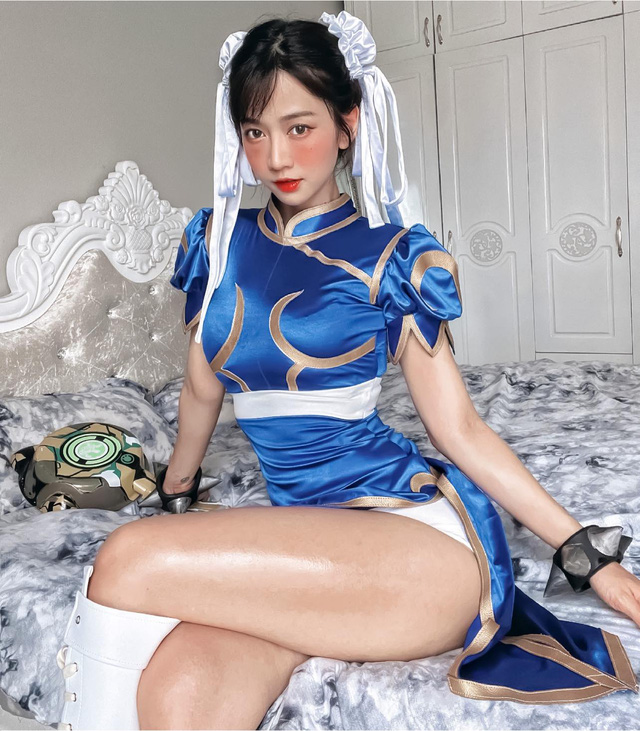 Showcasing the Eye-Catching Chun-Li Cosplay: Can the Female Cosplayer with Hundreds of Thousands of Followers Dethrone Lê Bống in Fans' Hearts? 8 to 1 16256662534901257615722 17509989528202019105219 1750999717214 17509997176782015935858 1755157111712 17551571118661074653006 1755158589673 17551585899791550080822